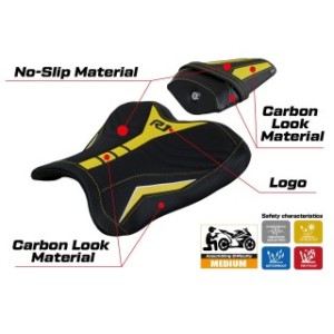 RIVESTIMENTO SELLA TPZ  ULTRAGRIP CON LOGO  YAMAHA R1 2015/2025