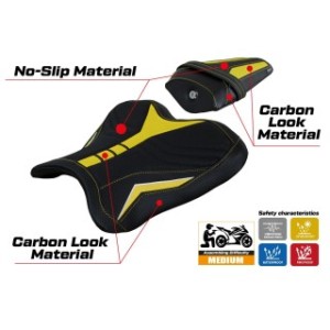 RIVESTIMENTO SELLA TPZ  ULTRAGRIP NO LOGO YAMAHA R1 2015/2025