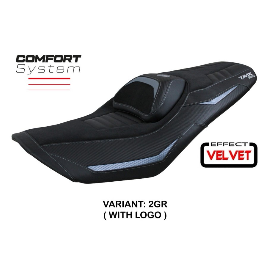 RIVESTIMENTO SELLA TPZ  COMFORT SYSTEM CON LOGO  YAMAHA T-MAX 560 2022/2025