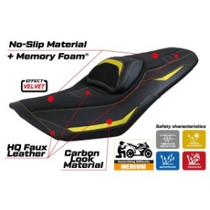 RIVESTIMENTO SELLA TPZ  COMFORT SYSTEM NO LOGO YAMAHA T-MAX 560 2022/2025