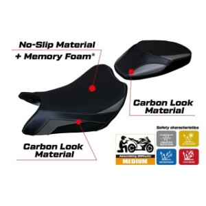 RIVESTIMENTO SELLA TPZ  COMFORT SYSTEM NO LOGO SUZUKI GSX S 1000 GT 2021/2025