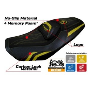 RIVESTIMENTO SELLA TPZ  COMFORT SYSTEM CON LOGO  YAMAHA T-MAX 560 2022/2025