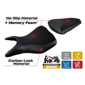 RIVESTIMENTO SELLA TPZ  COMFORT SYSTEM NO LOGO YAMAHA R3 2015/2024