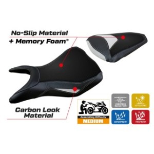 RIVESTIMENTO SELLA TPZ  COMFORT SYSTEM NO LOGO YAMAHA R3 2015/2024