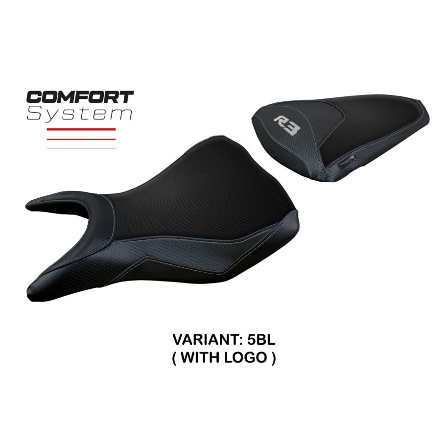 RIVESTIMENTO SELLA TPZ  COMFORT SYSTEM CON LOGO  YAMAHA R3 2015/2024