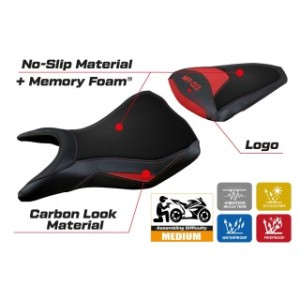 RIVESTIMENTO SELLA TPZ  COMFORT SYSTEM CON LOGO  YAMAHA MT-03 2020/2024