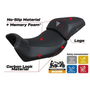 RIVESTIMENTO SELLA TPZ  COMFORT SYSTEM CON LOGO  VOGE VALICO 650 DSX 2021/2024