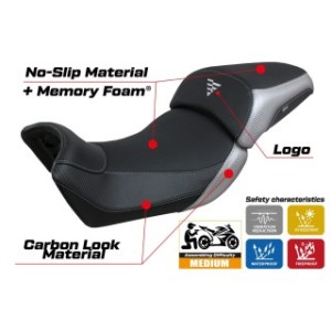 RIVESTIMENTO SELLA TPZ  COMFORT SYSTEM CON LOGO  VOGE VALICO 650 DSX 2021/2024