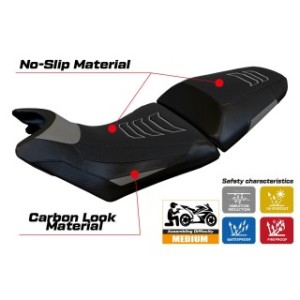 RIVESTIMENTO SELLA TPZ  ULTRAGRIP NO LOGO HUSQVARNA NORDEN 901 2022/2025