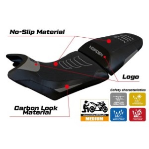 RIVESTIMENTO SELLA TPZ  ULTRAGRIP CON LOGO  HUSQVARNA NORDEN 901 2022/2025