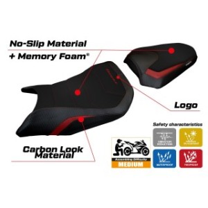 RIVESTIMENTO SELLA TPZ  COMFORT SYSTEM CON LOGO  HONDA CB 750 HORNET 2023/2025