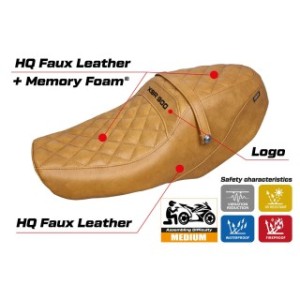 RIVESTIMENTO SELLA TPZ  COMFORT SYSTEM CON LOGO  YAMAHA XSR 900 2022/2025