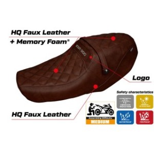 RIVESTIMENTO SELLA TPZ  COMFORT SYSTEM CON LOGO  YAMAHA XSR 900 2022/2025