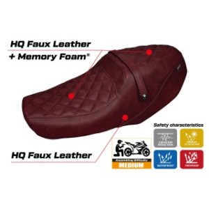 RIVESTIMENTO SELLA TPZ  COMFORT SYSTEM NO LOGO YAMAHA XSR 900 2022/2025