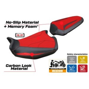 RIVESTIMENTO SELLA TPZ  COMFORT SYSTEM NO LOGO DUCATI MONSTER 937-950 2021/2025