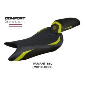 RIVESTIMENTO SELLA TPZ  COMFORT SYSTEM CON LOGO  TRIUMPH STREET TRIPLE 765 2023/2025