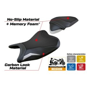 RIVESTIMENTO SELLA TPZ  COMFORT SYSTEM NO LOGO KAWASAKI NINJA 400 2018/2023