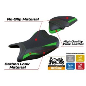 RIVESTIMENTO SELLA TPZ  ULTRAGRIP NO LOGO KAWASAKI NINJA 400 2018/2023