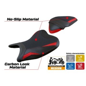 RIVESTIMENTO SELLA TPZ  ULTRAGRIP NO LOGO KAWASAKI NINJA 400 2018/2023