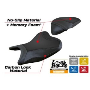 RIVESTIMENTO SELLA TPZ  COMFORT SYSTEM NO LOGO KAWASAKI Z 400 2018/2023