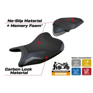 RIVESTIMENTO SELLA TPZ  COMFORT SYSTEM NO LOGO KAWASAKI Z 400 2018/2023