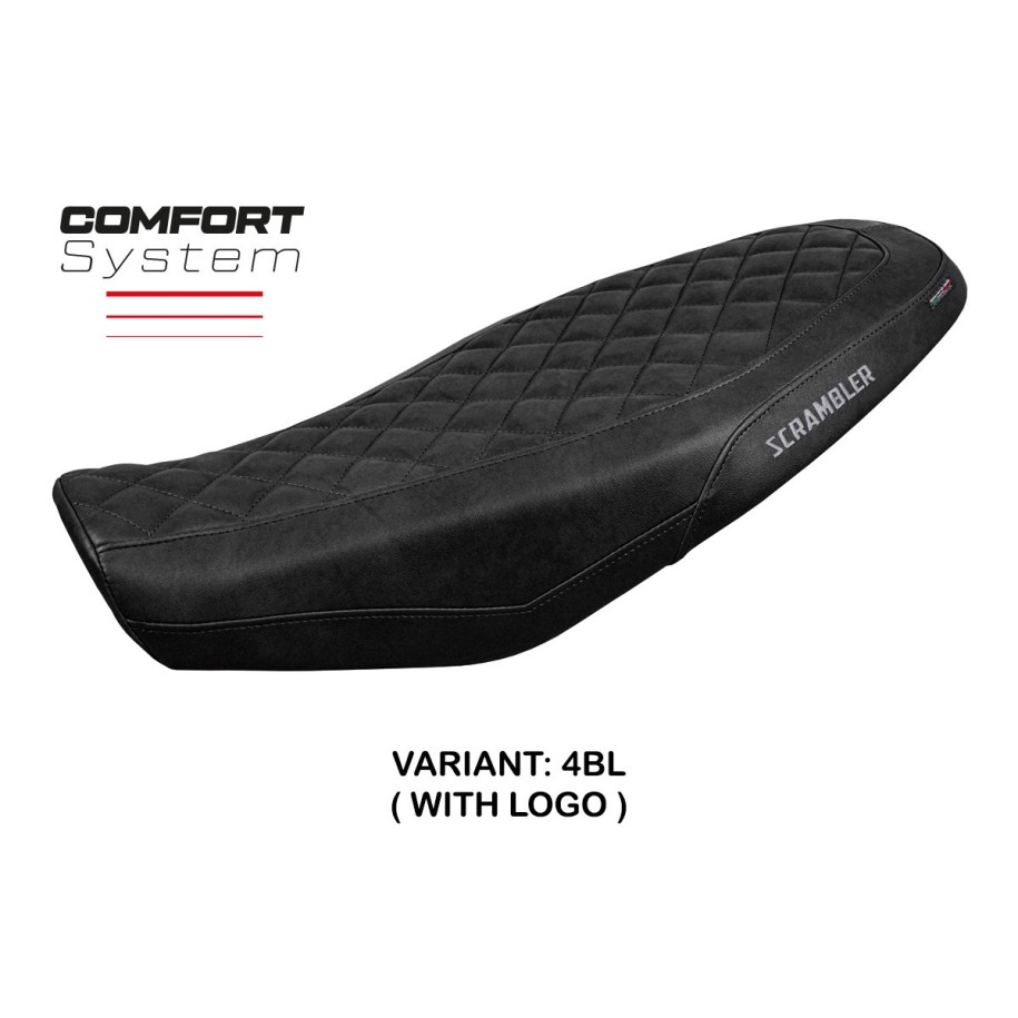 RIVESTIMENTO SELLA TPZ  COMFORT SYSTEM CON LOGO  DUCATI SCRAMBLER 800 2023/2025
