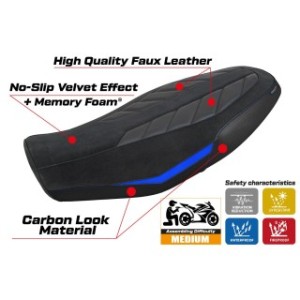 RIVESTIMENTO SELLA TPZ  COMFORT SYSTEM NO LOGO DUCATI SCRAMBLER 800 2023/2025