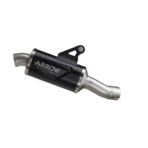 ARROW INDY RACE EVO EXHAUST BMW R 1300 R 2025-2026 (EURO 5+), DARK ALUMINUM/STEEL, APPROVED