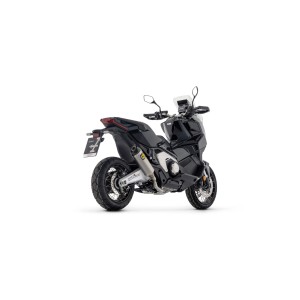 ARROW RACE-TECH SHORT EXHAUST HONDA X-ADV 750 2017-2020, ALUMINUM/CARBON, APPROVED