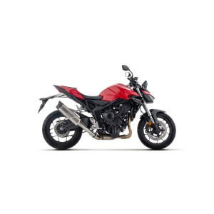 TERMINALE ARROW INDY RACE EVO HONDA HORNET 1000 2025 (EURO 5+), TITANIO/CARBONIO, OMOLOGATO