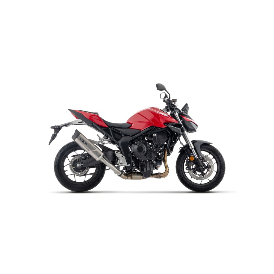 ARROW INDY RACE EVO EXHAUST HONDA HORNET 1000 2025 (EURO 5+), TITANIUM/CARBON, APPROVED