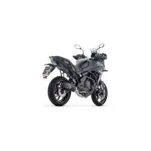 ARROW VELOCE FULL EXHAUST SYSTEM KAWASAKI VERSYS 650 2024-2026 (EURO 5+), DARK ALUMINUM, CATALYTIC