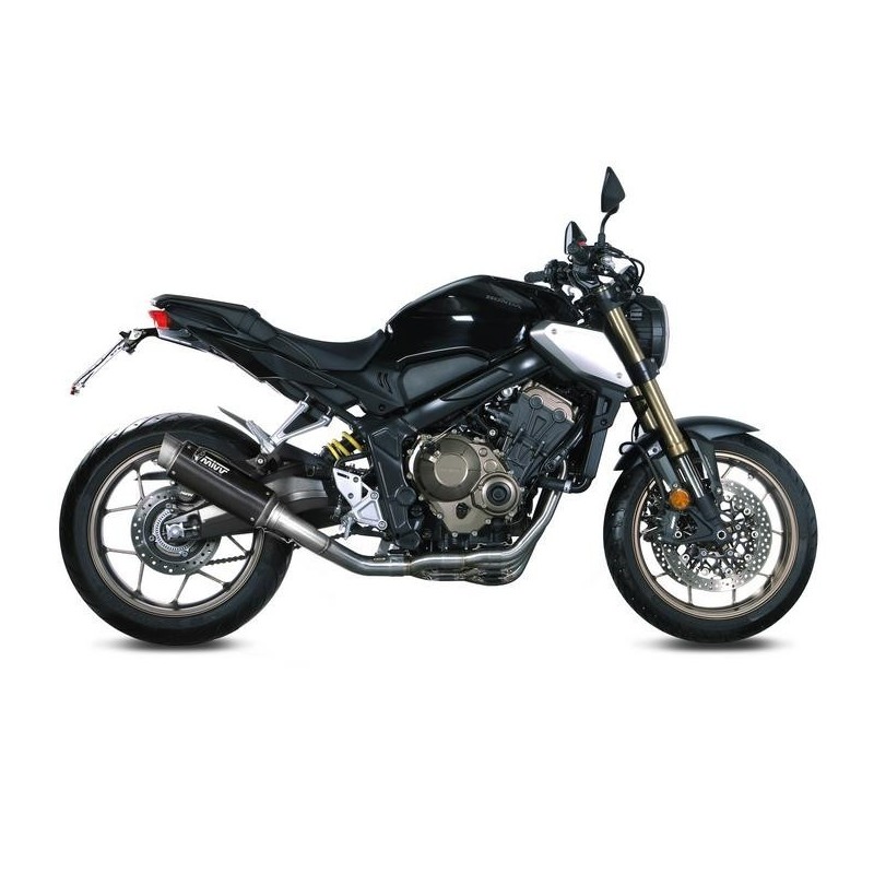 IMPIANTO DI SCARICO COMPLETO MIVV GP PRO HONDA CB 650 R 2021-2023, DEKAT BLACK