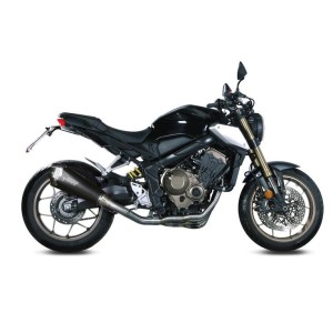 COMPLETE EXHAUST SYSTEM MIVV DELTA RACE HONDA CB 650 R 2021-2023, DEKAT BLACK/CARBON