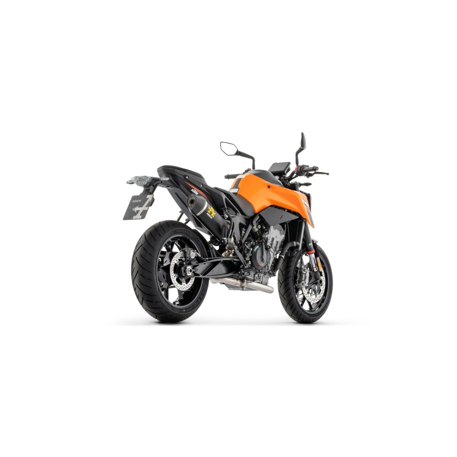 TERMINALE ARROW RACE-TECH KTM 790 DUKE 2025-2026 (EURO 5+), TITANIO/CARBONIO, OMOLOGATO