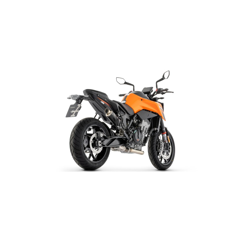 TERMINALE ARROW GP2 KTM 790 DUKE 2025-2026 (EURO 5+), ACCIAIO DARK, OMOLOGATO