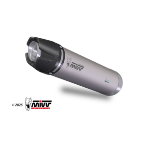 copy of EXHAUST MIVV AK-1 KAWASAKI Z 900 2025, APPROVED TITANIUM/CARBON