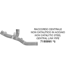ARROW NON-CATALYTIC STEEL LINK PIPE DUCATI MULTISTRADA V2 S 2025 (EURO 5+)