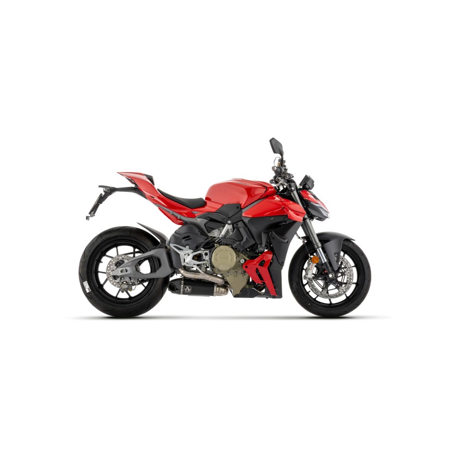ARROW WORKS EXHAUST DUCATI STREETFIGHTER V4 2025-2026 (EURO 5+), TITANIUM DARK/CARBON, RACING