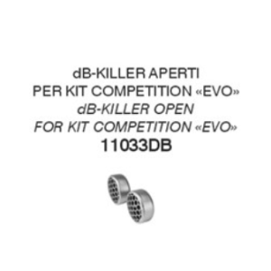 OPEN DB-KILLERS FOR ARROW EVO COMPETITION COMPLETE SYSTEM