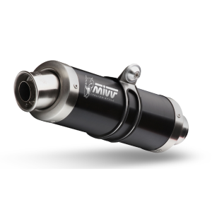 TERMINALE MIVV GP APRILIA RSV 1000 1998-2003, OMOLOGATO BLACK