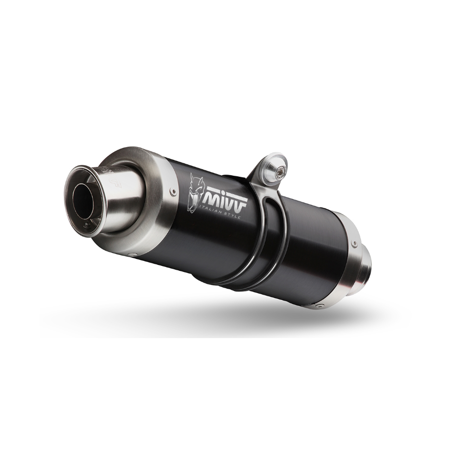 EXHAUST MIVV GP APRILIA RSV 1000 1998-2003, APPROVED BLACK