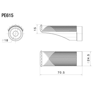 PAAR RIZOMA SNAKE BEIFAHRERFUSSRASTEN BMW M 1000 R 2025-2026