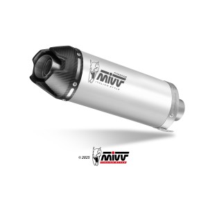 COMPLETE EXHAUST SYSTEM MIVV AK-1 HONDA CB 650 R 2024-2026, DEKAT TITANIUM/CARBON