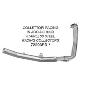 COLLETTORI RACING ARROW HONDA TRANSALP 750 2025-2026 (EURO 5+)