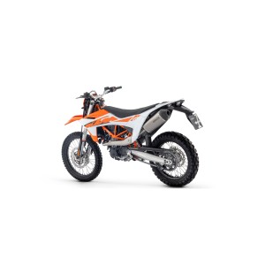 IMPIANTO DI SCARICO COMPLETO ARROW EXPLORER KTM 690 SMC R 2025-2026 (EURO 5+), TITANIO/CARBONIO, DEKAT