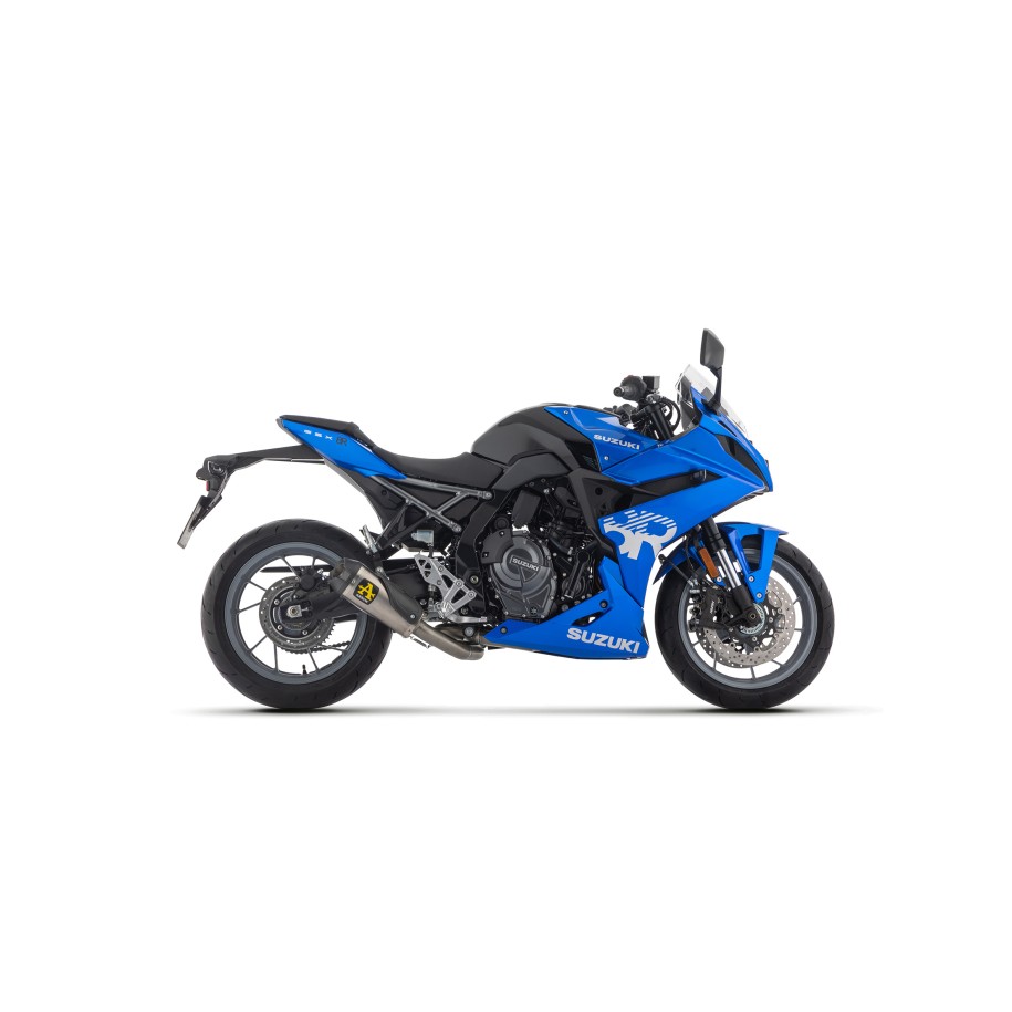 ARROW WORKS FULL EXHAUST SYSTEM SUZUKI GSX-8S 2024-2025 (EURO 5+), TITANIUM/CARBON, RACING