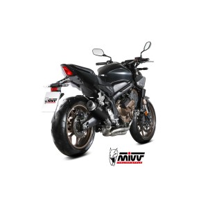 COMPLETE EXHAUST SYSTEM MIVV GP PRO HONDA CB 650 R 2024-2026 (EURO 5+), BLACK, CATALYTIC
