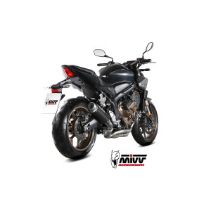 COMPLETE EXHAUST SYSTEM MIVV GP PRO HONDA CB 650 R 2024-2026 (EURO 5+), CARBON, CATALYTIC