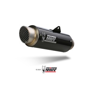 COMPLETE EXHAUST SYSTEM MIVV GP PRO HONDA CB 650 R 2024-2026 (EURO 5+), CARBON, CATALYTIC